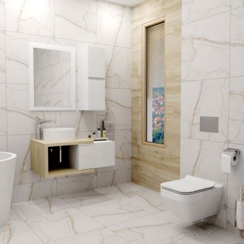 GPTU 609 White Matt 59.8×59.8