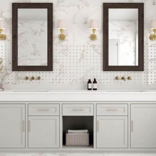 DEC. Varenna White Brillo 33.3x90