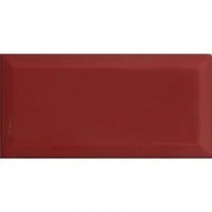 Biselado Rojo Burdeos 10×20