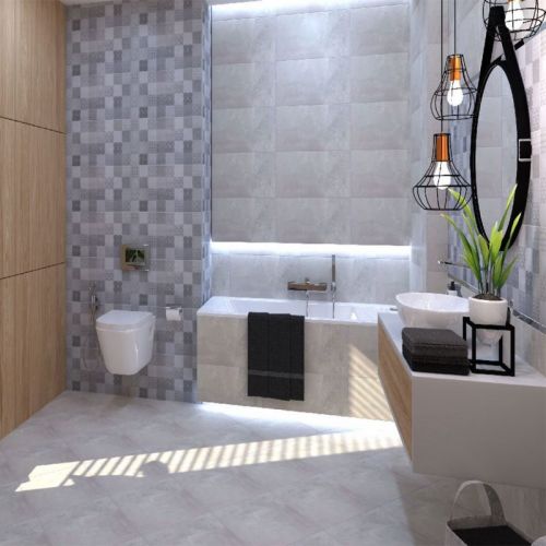 Hermes Grey Decofon Rett 30x60