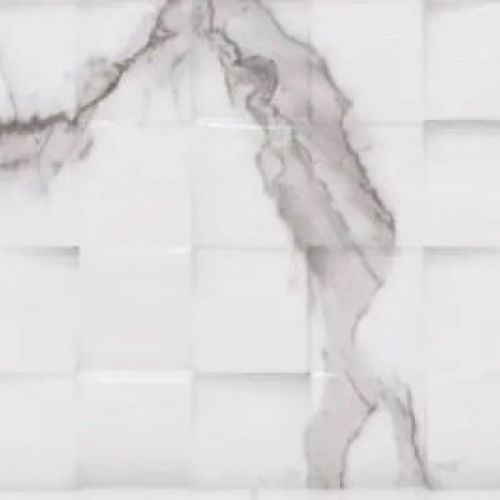 Marble statuario Cubo 25x75