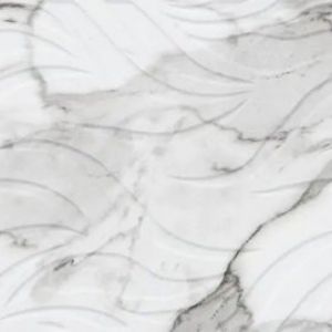 Marble Statuario Onda 25x75