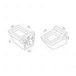 MONA WC Šolja Konzolna