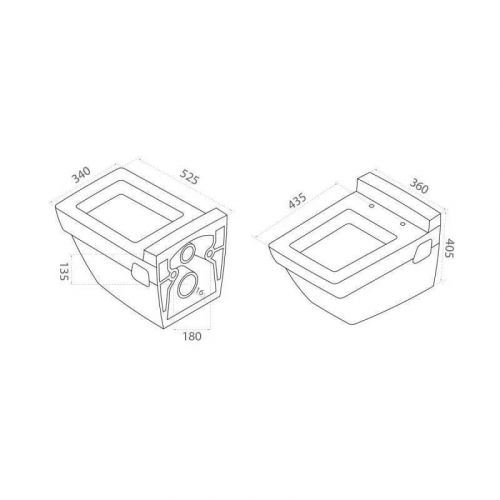 MONA WC Šolja Konzolna