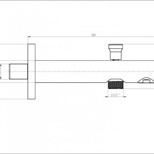 HERZ Zidni Izliv za Kadu sa Prebacivačem 12211