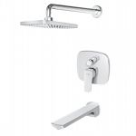 STOLZ 131303 uzidna baterija sa zidnim tušem i izlivom