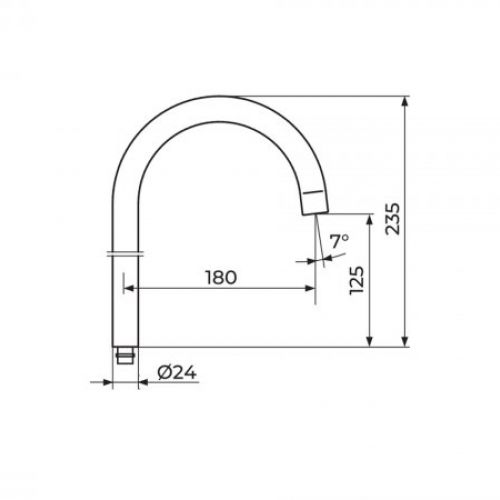 Izliv za JB38221 sa Neoperl HC Perlatorom PIJB38221