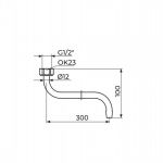IZLIV S 300 - Ø12 MM PIS30012