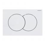 GEBERIT Taster Delta 01 Dvokoličinski Bela 115.107.11.1