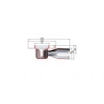 ACO ShowerDrain C Telo Kanala Sa Horizontalnom Flanšom H 74mm L - 585 9010.88.21