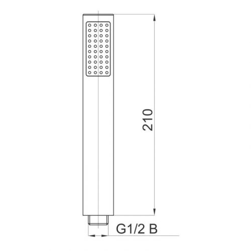 HERZ Fresh Tuš Ručica 12047