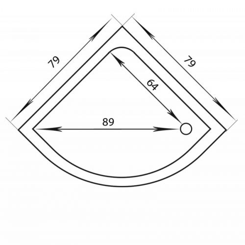 VERONIKA tuš kada R80 sa oblogom i postoljem
