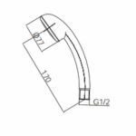 HERZ Tuš Ručica hrom a315 Project 12041