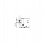 Zidni Priključak za Tuš Crevo PRGC12D