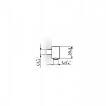 STOLZ Zidni Priključak za tuš crevo PRGC11