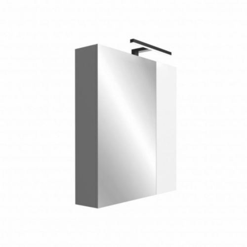 Ormarić sa ogledalom AQUA 60 R Bela 8647