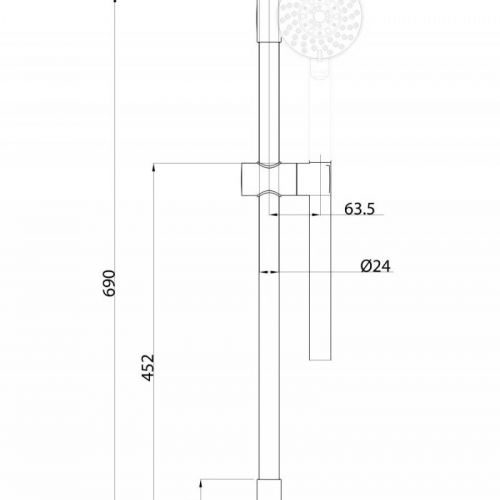 HERZ Klizna Šipka set Pure S a405 12461