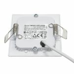 M3UK 3W 4000K beli ugradni kvadratni LED panel