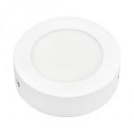 M6NO 6W 3000K beli nadgradni okrugli LED panel