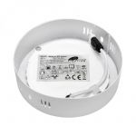 M6NO 6W 3000K beli nadgradni okrugli LED panel