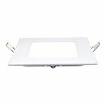 M6UK 6W 6500K beli ugradni kvadratni LED panel