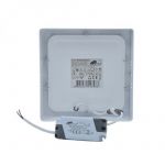 M12NK 12W 6500K beli nadgradni kvadratni LED panel