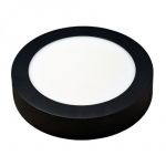 M12NO-BK 12W 6500K crni nadgradni okrugli LED panel