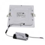 M12UK 12W 3000K beli ugradni kvadratni LED panel