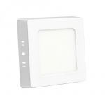 M6NK 6W 3000K beli nadgradni kvadratni LED panel