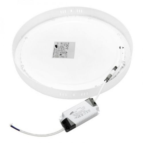 M24NO 24W 6500K beli nadgradni okrugli LED panel