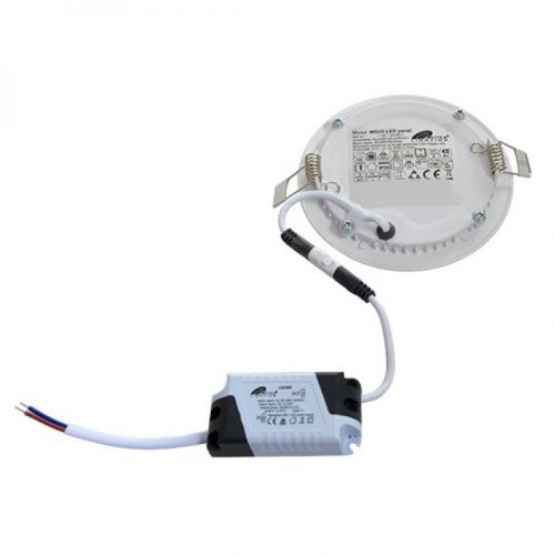 M6UO 6W 6500K beli ugradni okrugli LED panel