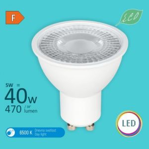 GU10 M2 5W MR16 6500K ECO LED sijalica 240V 470lm 38°
