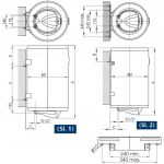 Bojler 50l TALAS S50V