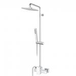 QUADRO WHITE JQ37251W baterija za tuš kadu sa usponskim i ručnim tušem - white