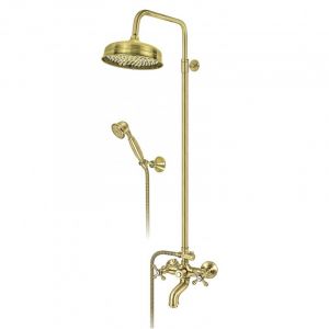 BRONTEE NB12251 baterija za tuš kadusa izlivom usponskim i ručnim tušem