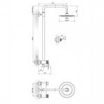 S2 GOLD 237251G baterija za usponski tuš