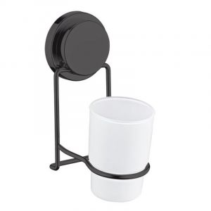DRŽAČ ČETKICA ČAŠA MagicFIX - crna