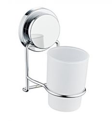 DRŽAČ ČETKICA ČAŠA MagicFIX - hrom