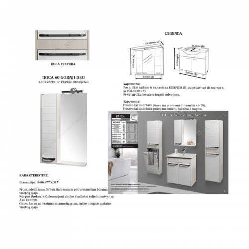 IBICA 60 - gornji deo