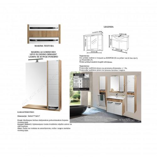 MARINA 60 - gornji deo