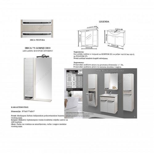 IBICA 75 - gornji deo