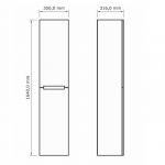 STELLA siva mat – vertikala