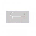 ALU Lajsna P9-02 Braon 2.7 m