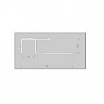 ALU Lajsna P7-00 Srebrna 3 m