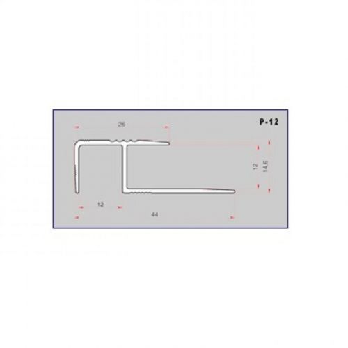 ALU Lajsna P12-00 Srebrna 2.7 m